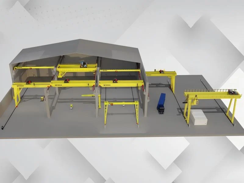 Customized industrial crane for special lifting applications