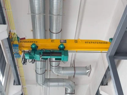 Explosion proof overhead crane for hazardous environments