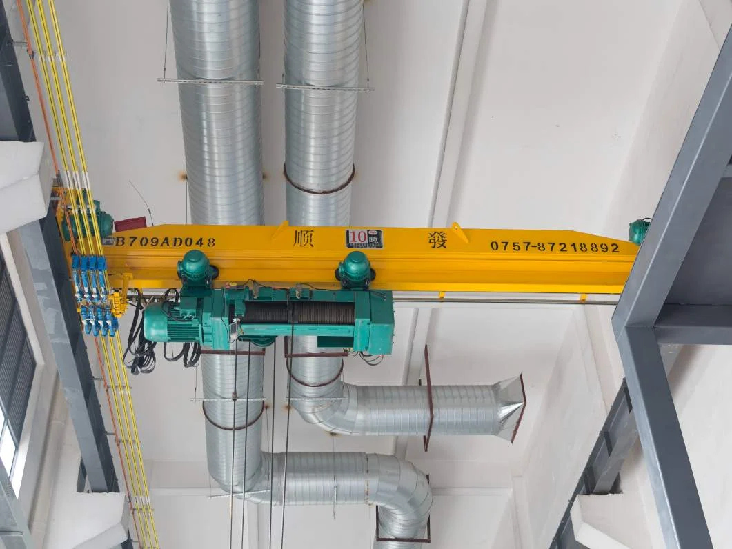Explosion proof crane for hazardous industrial areas
