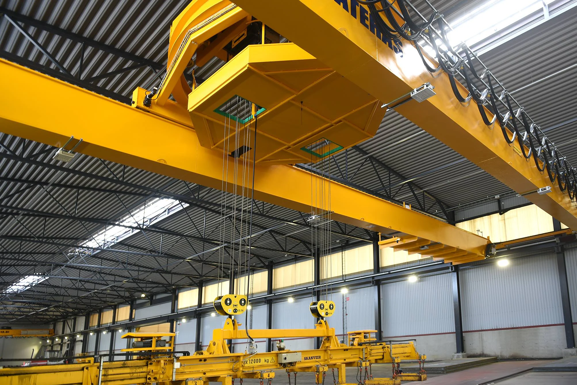 Smart crane monitoring and control system