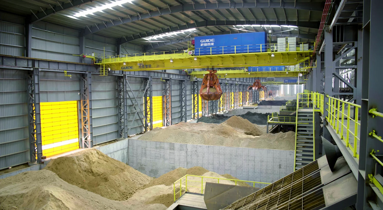 Intelligent industrial crane system